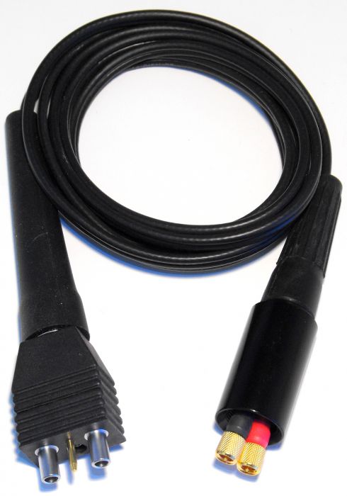 Cable Dual Lemo 00 M/M Equivalent For Ultrasonic NDT TOFD transducer instrument 